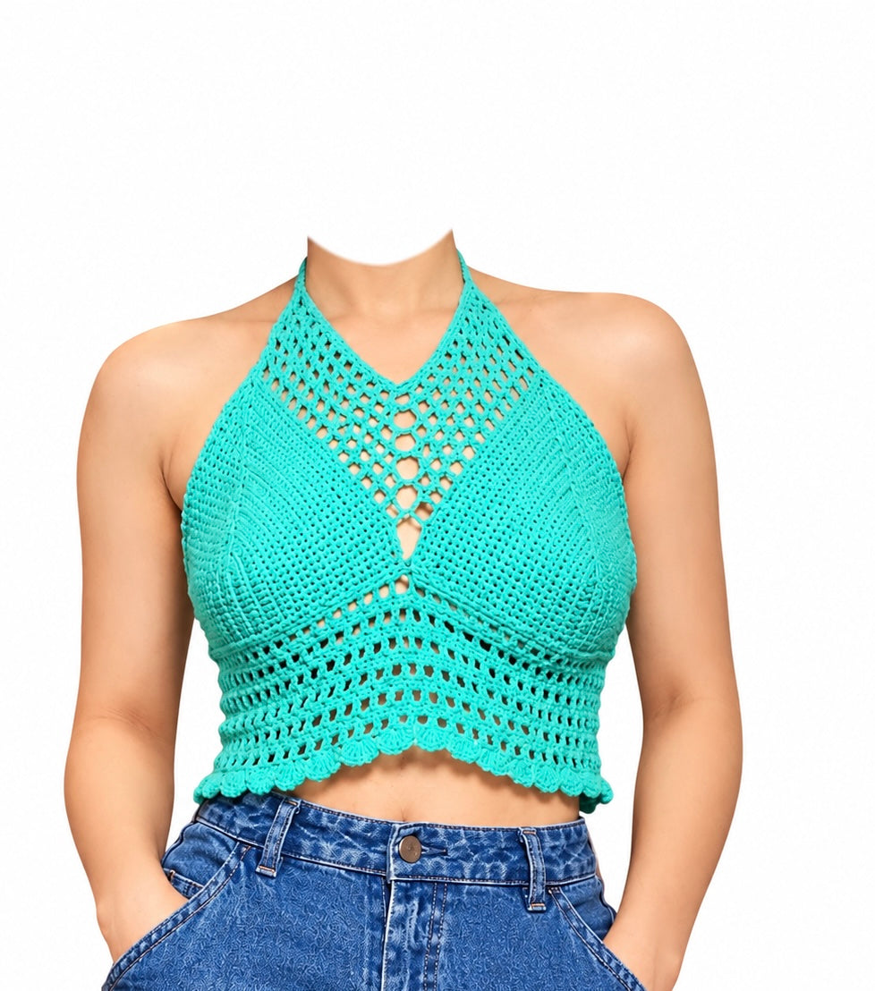 Handmade Nepali Crochet Dress – Product Description