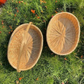 12 inch Handle Bamboo Baskets